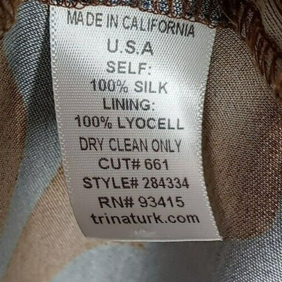 Trina Turk Silk Halter Mini Dress Resortwear - 6 - Picture 8 of 8